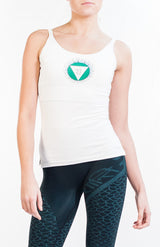 Yoga-Top "White Chakra" - white