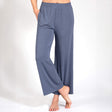 Yogahose Naomi - Blue Grey, aus Naturmaterial
