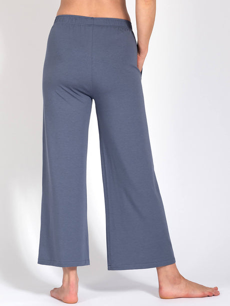 Yogahose Naomi - Blue Grey, aus Naturmaterial