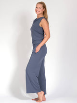 Yogahose Naomi - Blue Grey, aus Naturmaterial