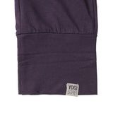 Yogapants "boyfriend" - elderberry