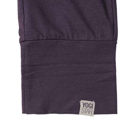 Yogapants "boyfriend" - elderberry