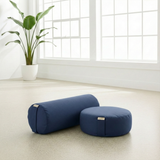 Yoga-Set Ananda (Meditationskissen Dhyana + Yoga-Bolster Samtosha)