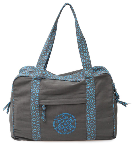 Yogatasche twin bag - take me two - taupe/turquoise
