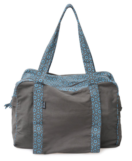 Yogatasche twin bag - take me two - taupe/turquoise