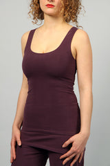 Yoga-Top "Sohang" - plum