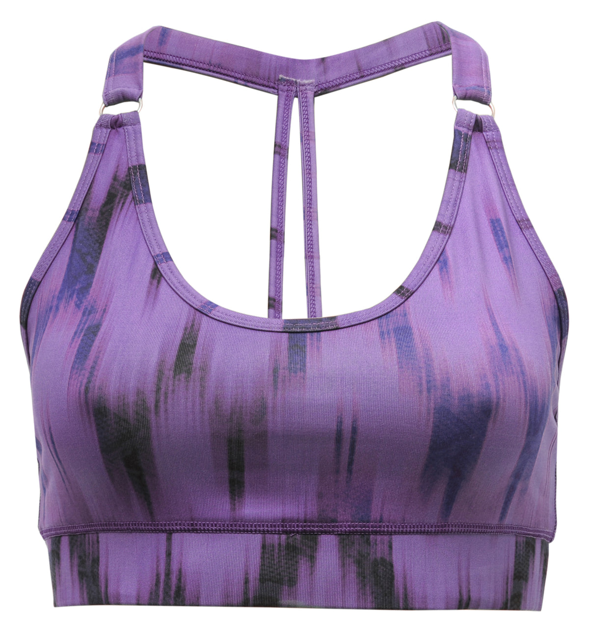 Yoga-Bra "Shiva" - Ikat purple