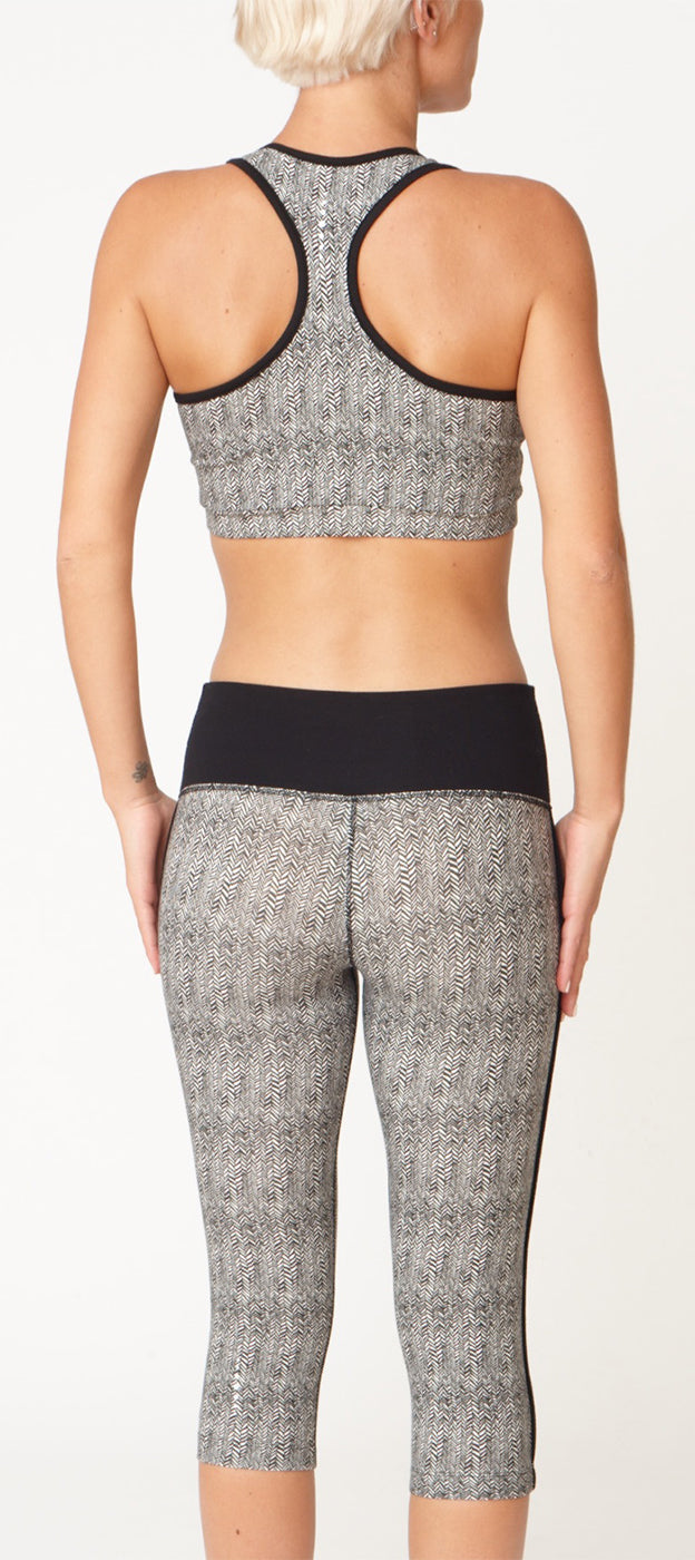 Yoga-Bra "Balance" - herringbone