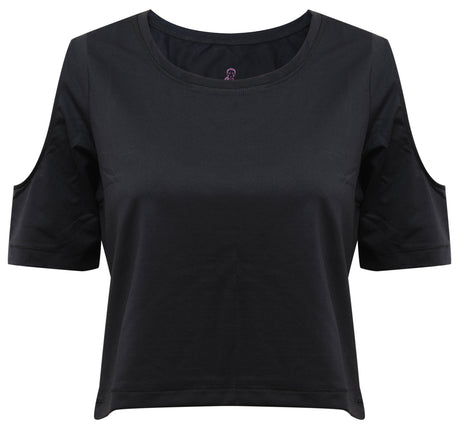 Yoga-Breathe-Shirt "Raffaela" - black