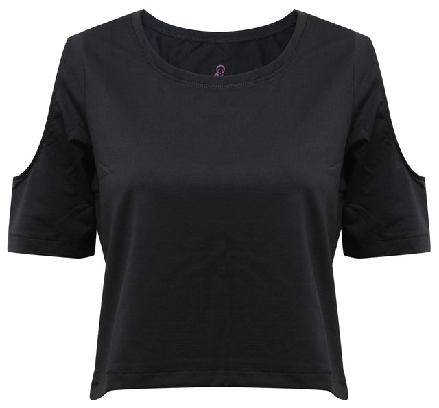 Yoga-Breathe-Shirt "Raffaela" - black