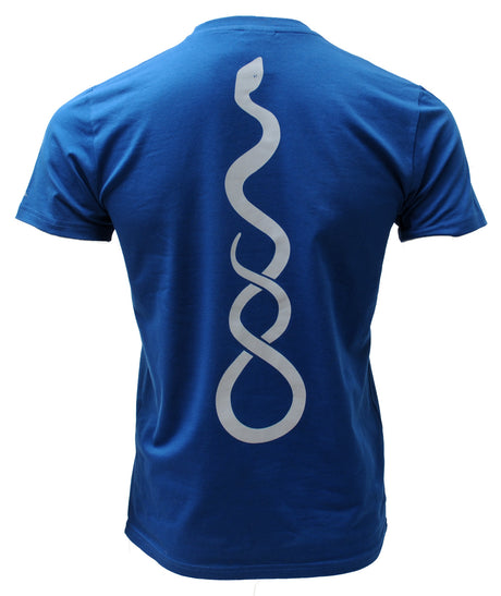 Yoga-T-Shirt "Kundalini" - men - blue