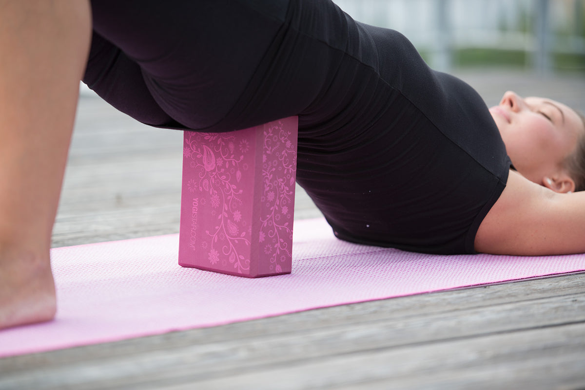 Yogablock yogiblock® big - indian flower