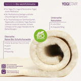 Yogamatte yogimat® natur - Bio-Schurwolle