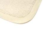 Yogamatte yogimat® natur - Schurwolle - umsäumt