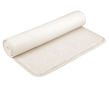 Yogamatte yogimat® natur - Schurwolle - umsäumt
