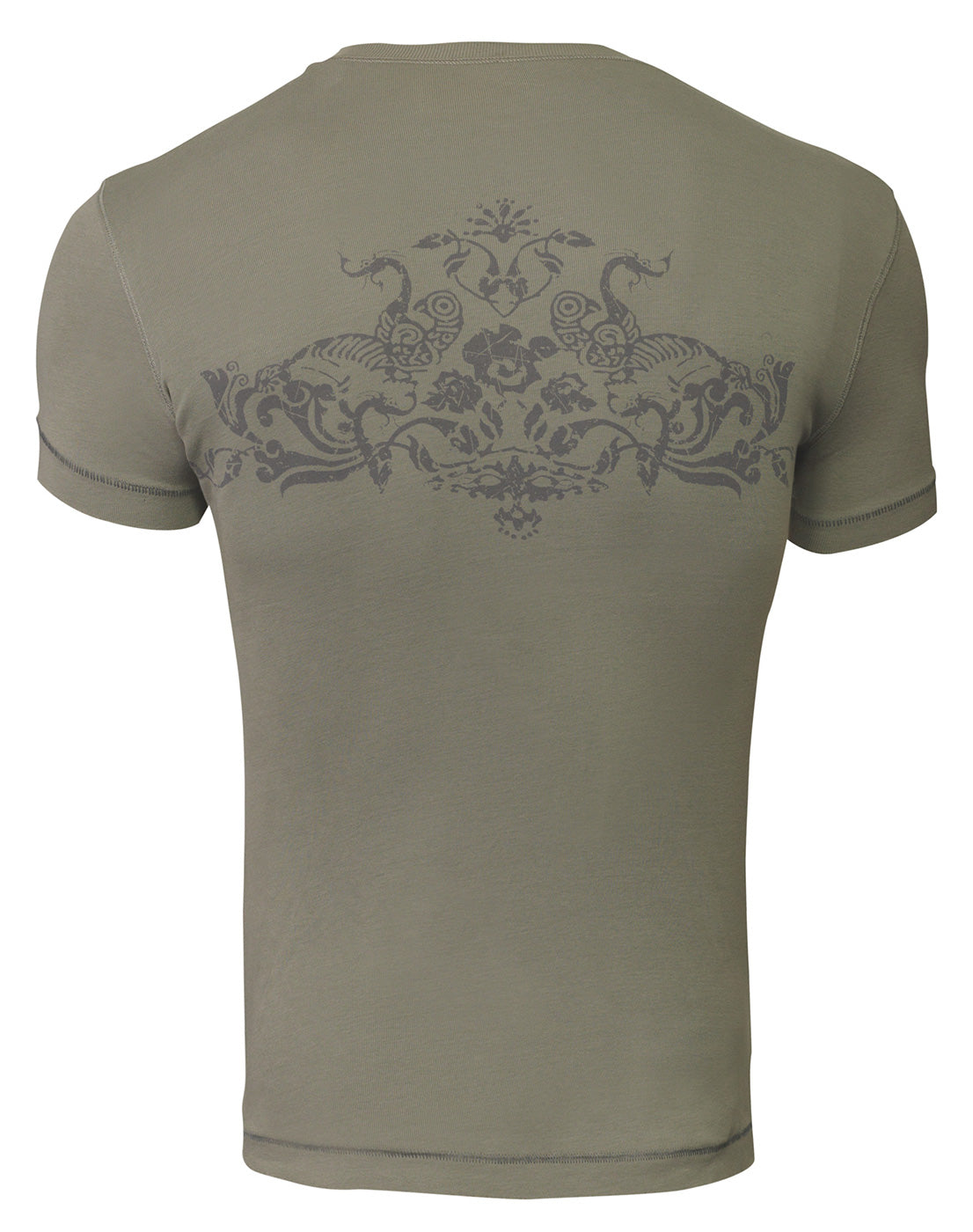 Yoga-T-Shirt "Oliver" - men - olive