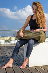 Yogatasche yogibag® basic - zip - cotton - big plus - 73 cm