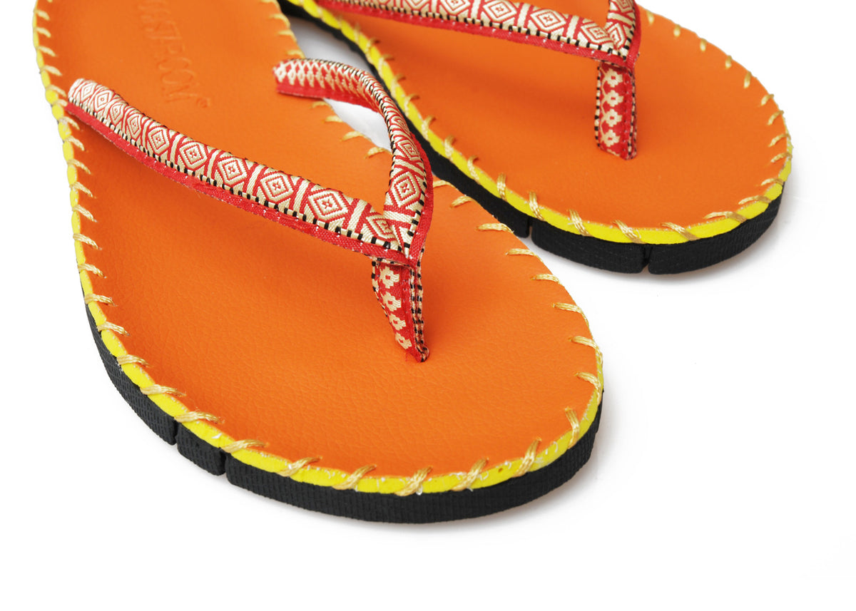 Yoga-Sandalen - orange