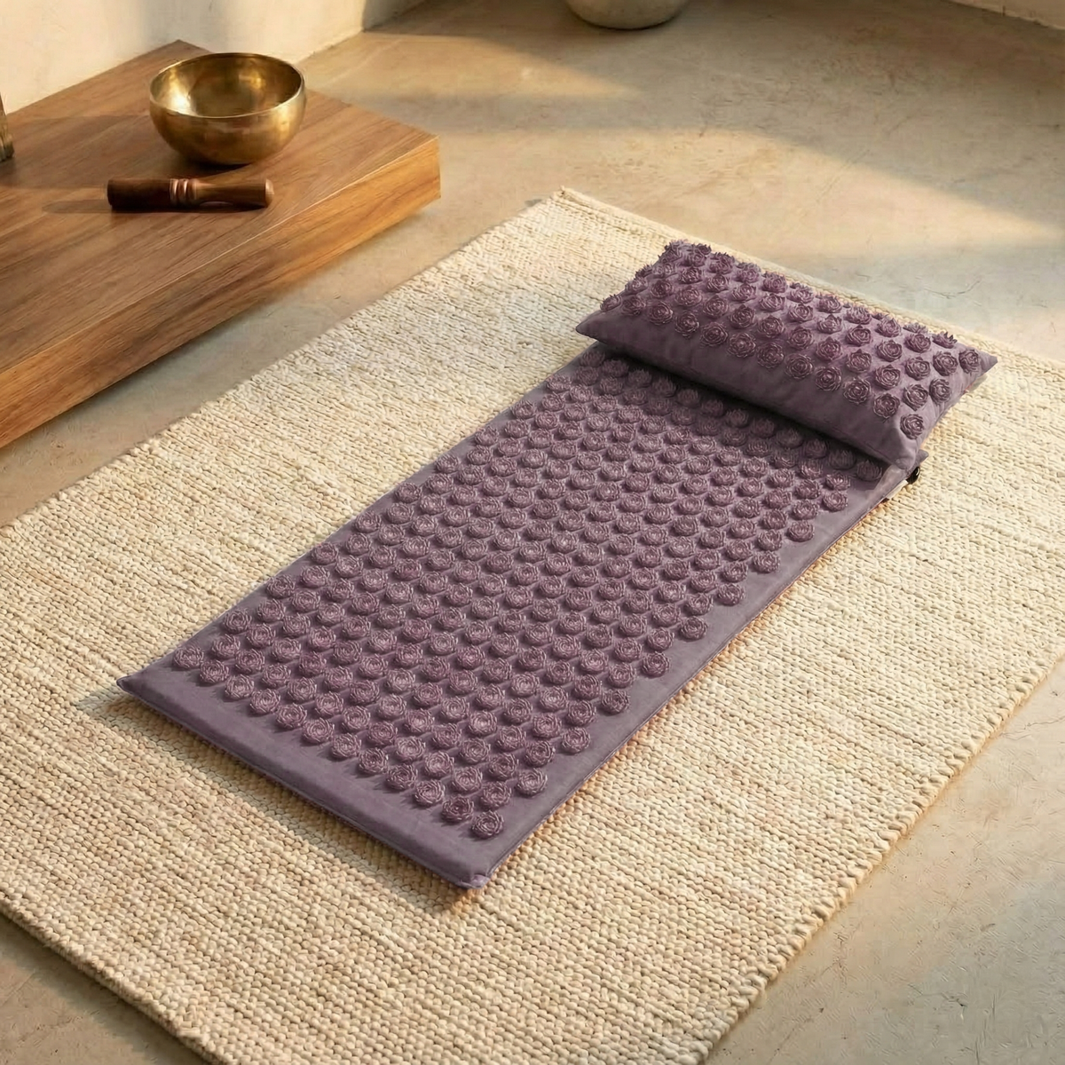Akupressur-Set akupress relax lotus - Baumwolle
