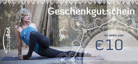 YOGISHOP-Geschenkgutschein