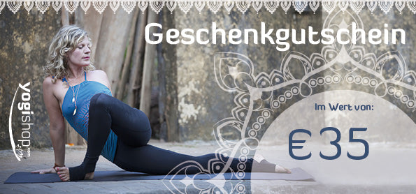 YOGISHOP-Geschenkgutschein
