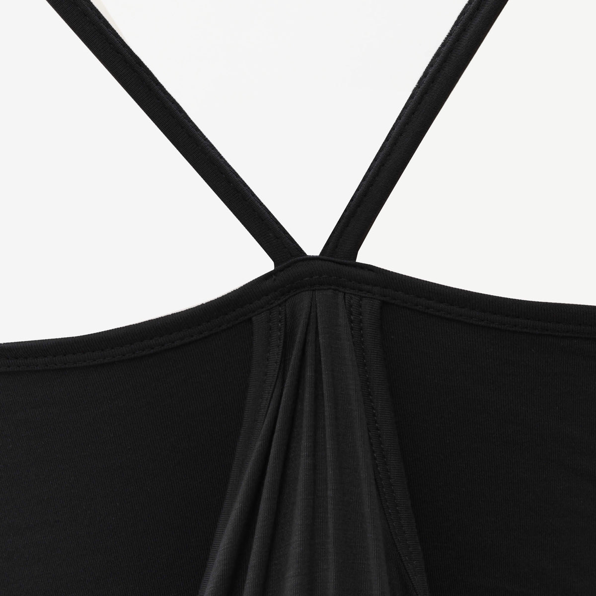 Zen Layered Loose Tunic - black
